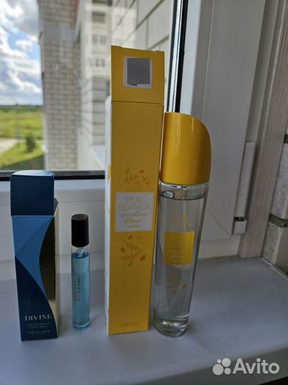 Туалетная вода женская от Avon и oriflame