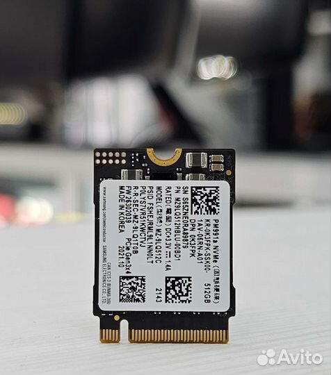 SSD M.2 2230 Samsung 512GB PM991a
