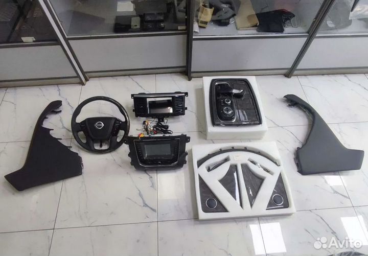 Комплект рестайлинга салона Nissan Patrol Y62