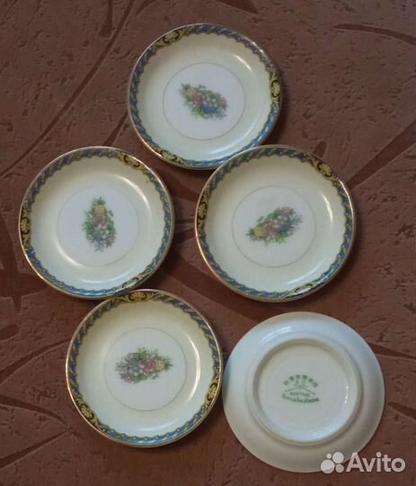 Тарелочки, Хлебница, Маслёнка