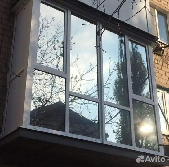 Пластиковые балконы собственное производств