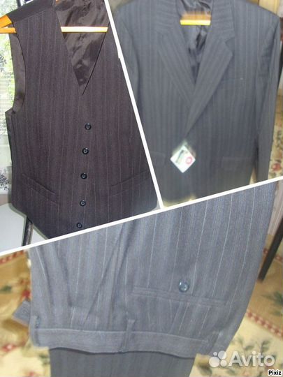 Мужской костюм новый. 46-48