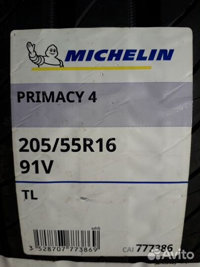 Michelin Primacy 4 205/55 R16 91V