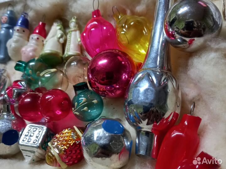 Елочные игрушки СССР