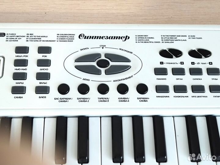 Синтезатор детский с микрофоном