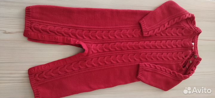 Комбинезон новогодний next 9-12