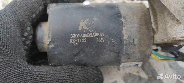 Моторчик стеклоочистителя передний Geely CK