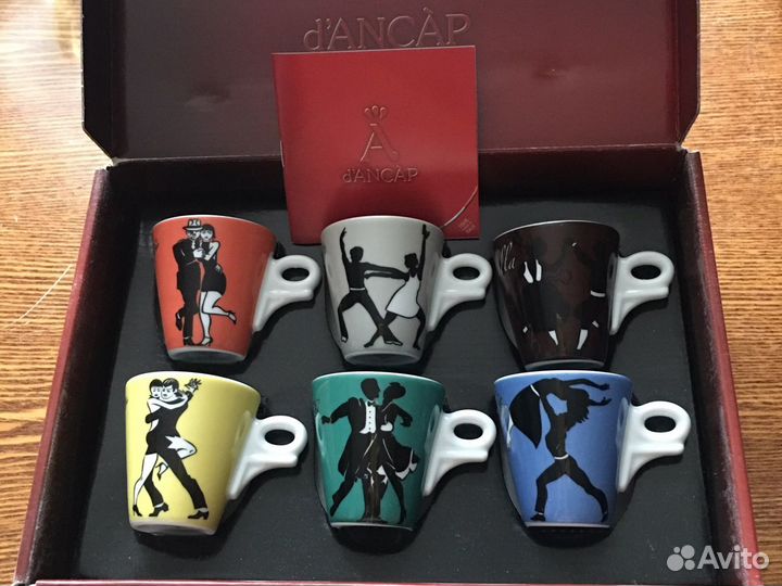 Чашки для эспрессо, набор Италия