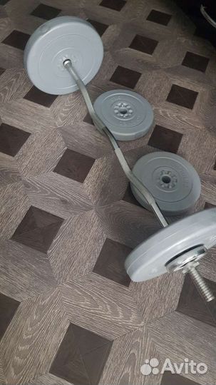 Штанга гриф блины бу