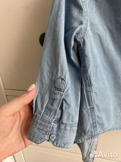 Рубашка джинсовая детская