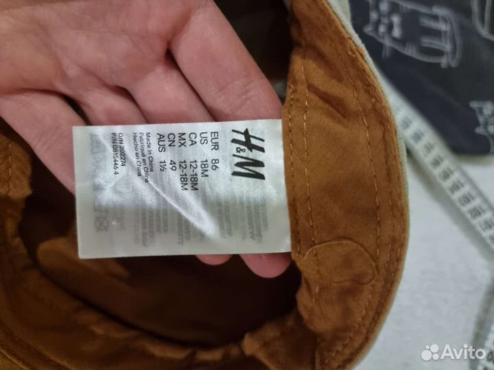 Шапочки на весну-лето 74-86