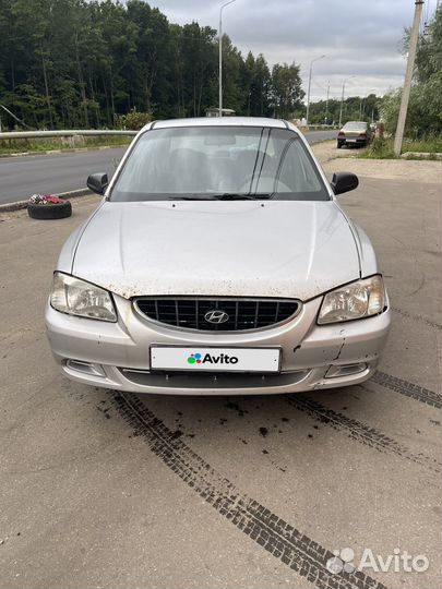 Hyundai Accent 1.6 AT, 2001, 223 000 км