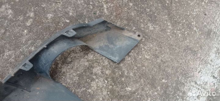 Юбка заднего бампера Опель insignia универсал