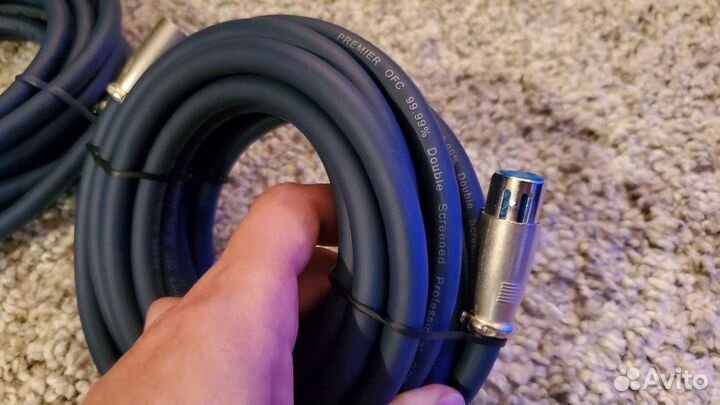 Пра XLR кабель 5 метров, 10 метров, 3 метра