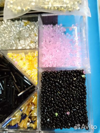 Бисер разный пакетом
