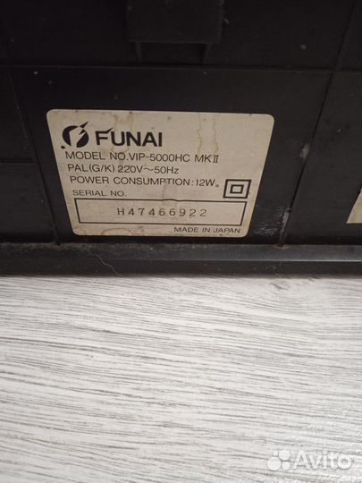 Видеомагнитофон funai