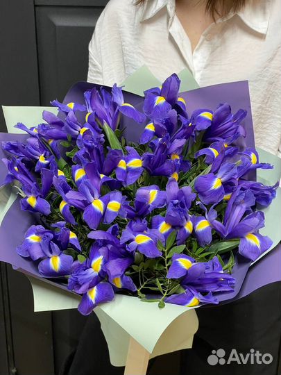 Букет цветов из Ирисов