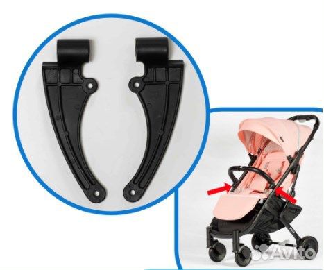 Крепления бампера коляски yoya
