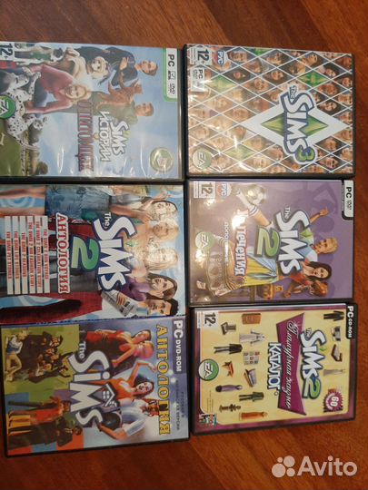 Компьютерная игра Симс 2 и Симс 3