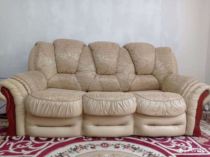 Диван и 2 кресла