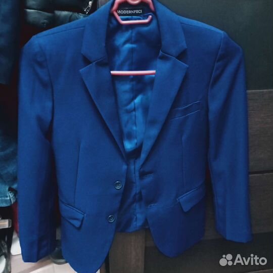 Пиджак школьный р.122-128