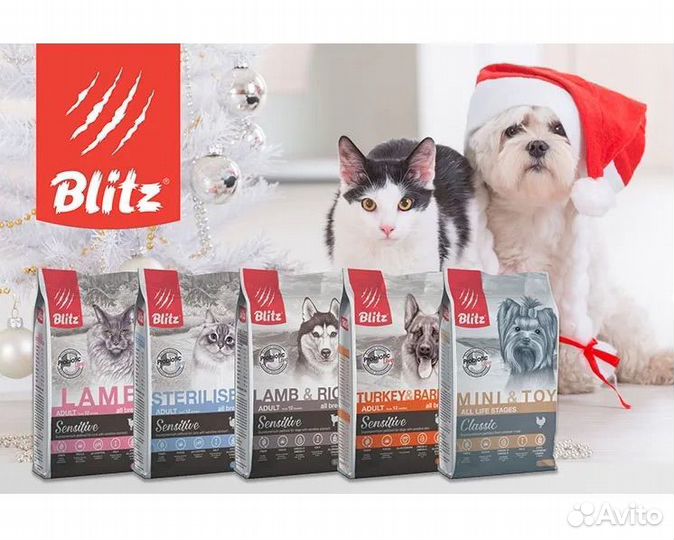 Корм для кошек и собак Blitz