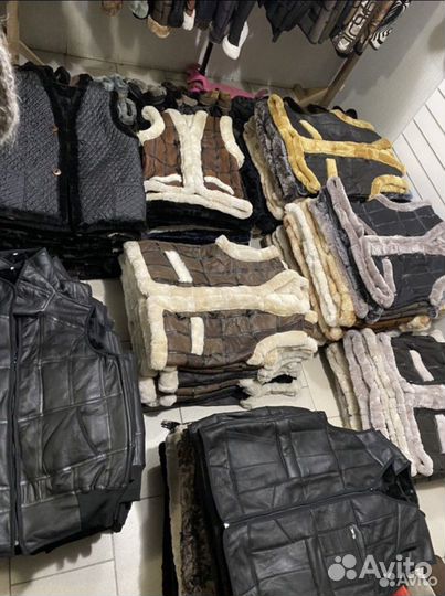 Безрукавка меховая, овчина