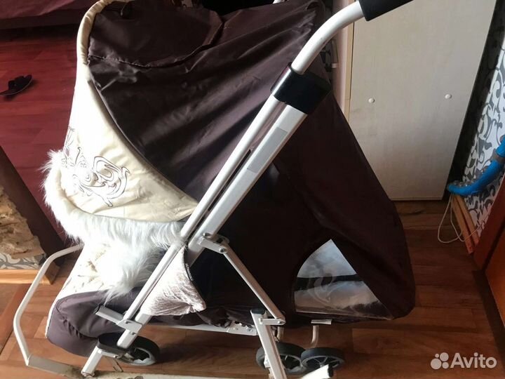 Детские санки коляска бу