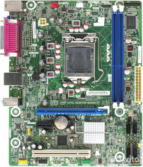 Материнская socket 1155 Intel DH61WW +i3 2120+2GB