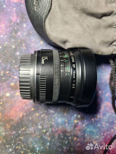Объектив canon 15mm f 2.8 fisheye