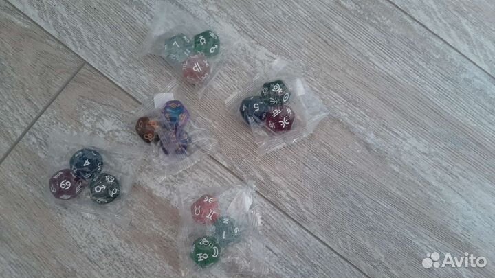 Астрологические кубики, 3 шт