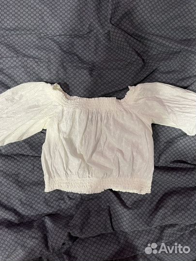 Белый топ H&M