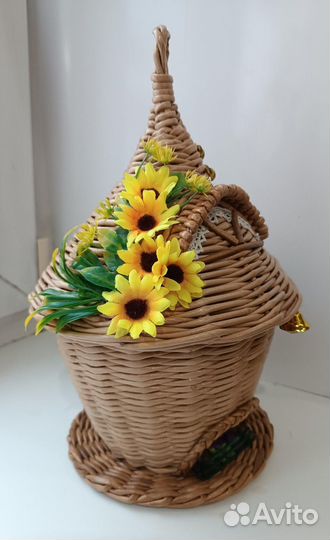 Чайный домик из эко лозы