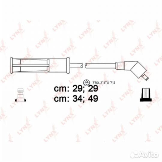 Lynxauto SPE6320 Комплект высоковольтных проводов
