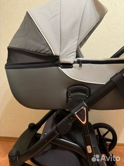 Коляска 3 в 1 adamex bibione lux