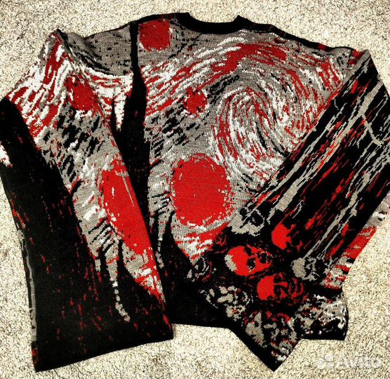 Arlequin sweater Kusakabe
