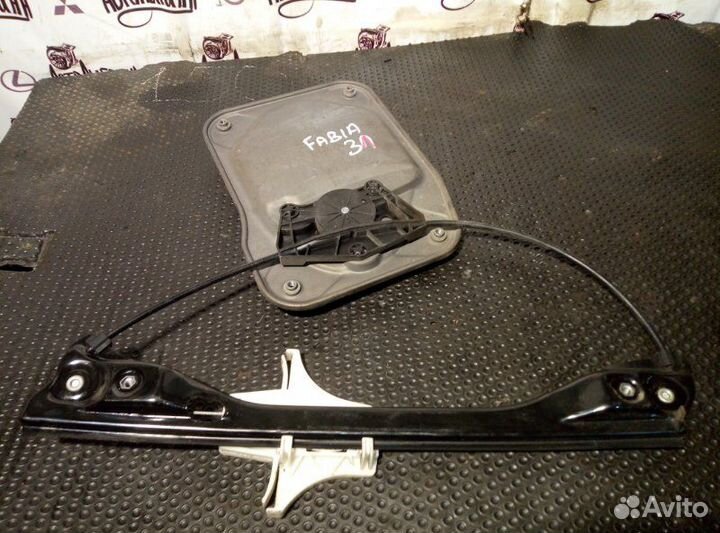 Стеклоподъемник задний левый Skoda Fabia 2011