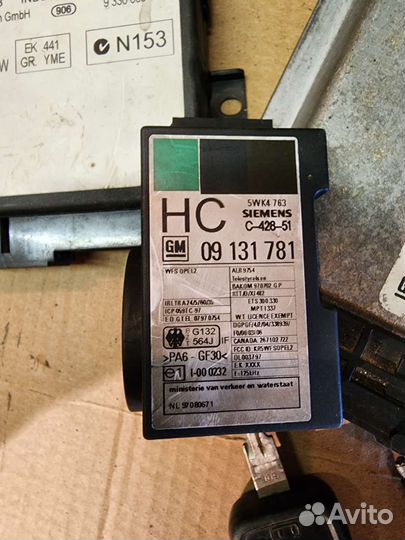 Эбу X20DTL на Опель Астра G