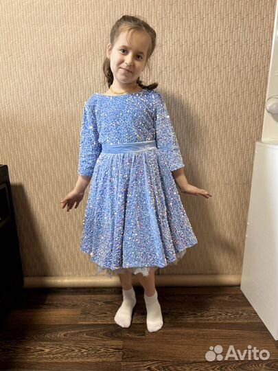 Платье для девочки 5-7