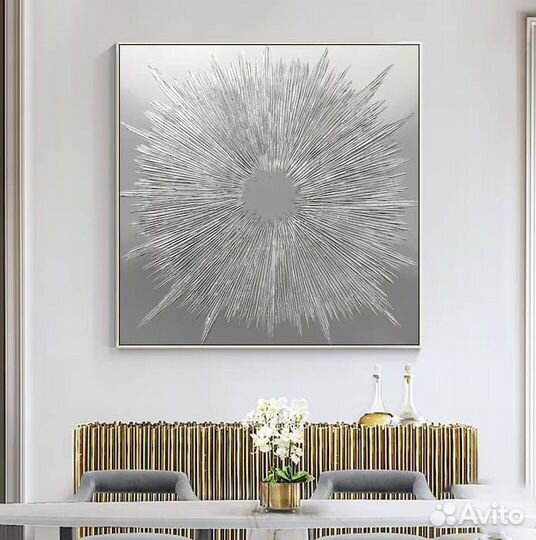 Картина на холсте интерьерная абстрактная