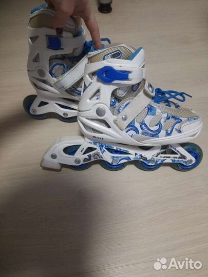 Ролики детские раздвижные с защитой