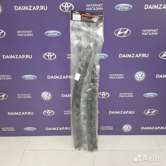 Дефлекторы (ветровики) Kia Rio 2017