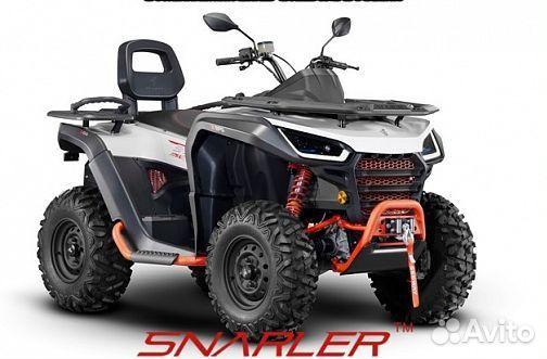 Квадроцикл segway ATV snarler AT6 L красно-белый