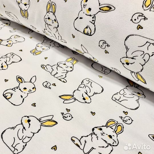 Ткань футер 2х нитка