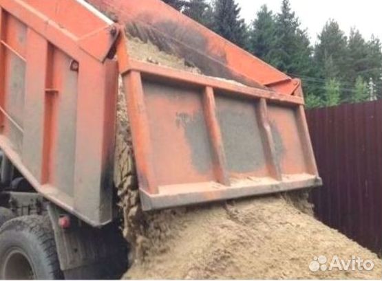 Песок строительный