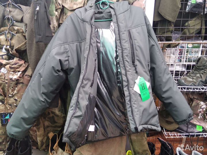 Термо куртка (олива) тактическая
