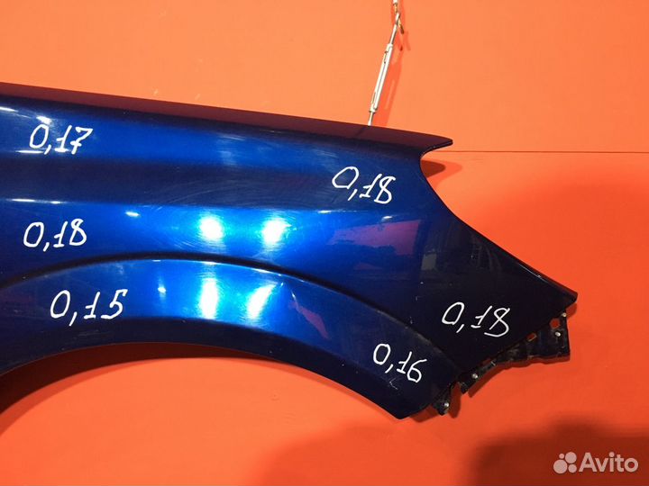 Крыло переднее правое Opel Astra H хетчбэк Z14XEP