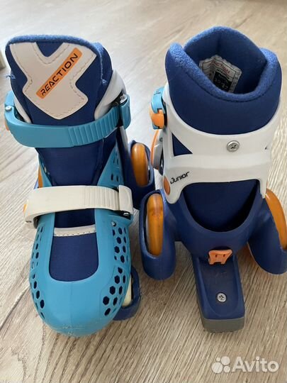 Роликовые коньки детские раздвижные 29-32р-р