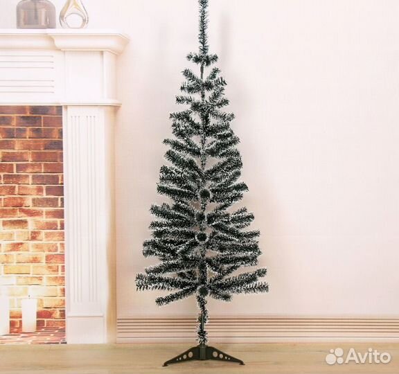 Ёлка радуга с белым 120 см, d нижнего яруса 43 см