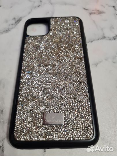 Чехол на iPhone 11 pro max swarovski